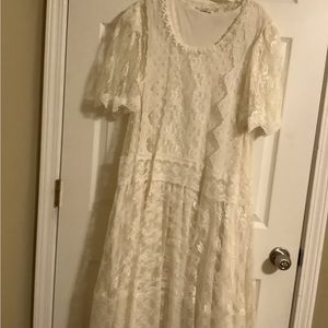 Vintage lace dress